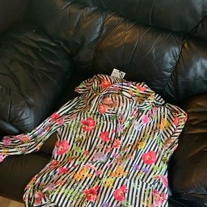 Floral Maxi shirt/dress